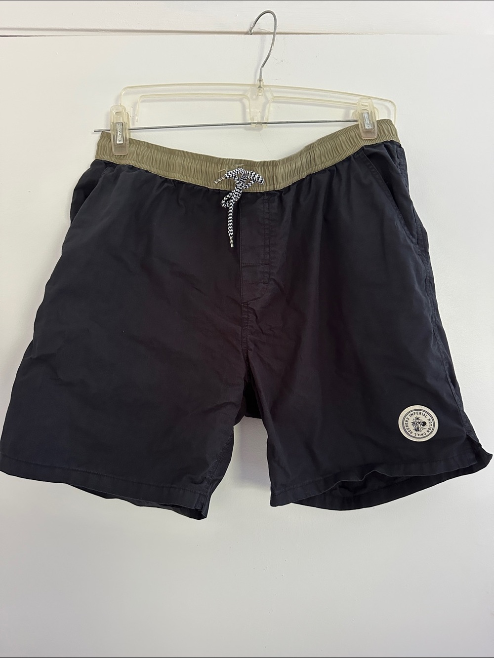 Imperial Motion Hayworth Mix Boardshort in Navy | Size Large